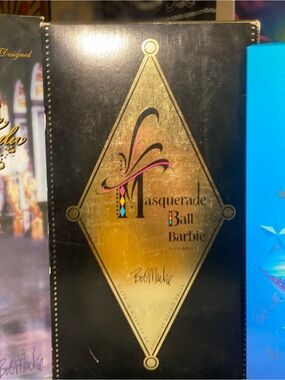 Barbie Masquerade Ball Gold & Black- Bob Mackie